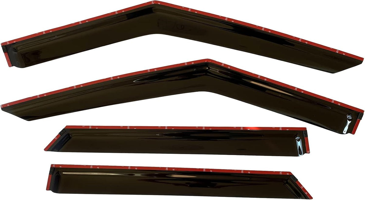 4 Pcs Set Side Window Vent Visor Rain Guards F668527