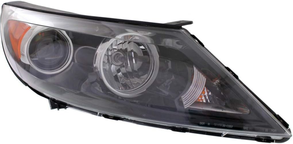 Halogen Headlight Assembly for Kia Sportage 2011 2012 Passenger Side N644291