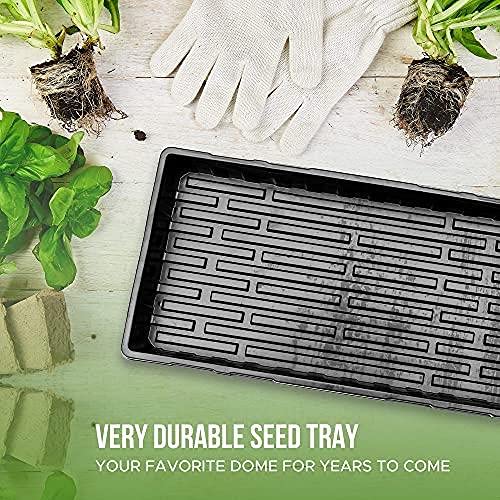 3 Pack 1020 Trays with Humidity Domes D986