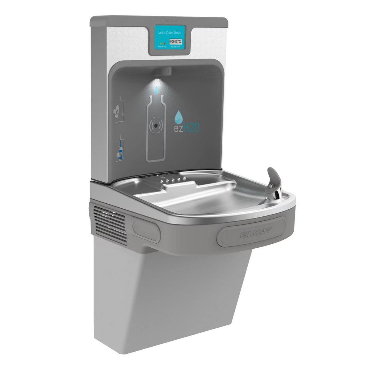 Wall Mounted Filtered Bottle Filling Station and Fountain A198167