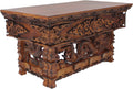Solid Sheesham Wood Hand Carved Meditation Table I1726