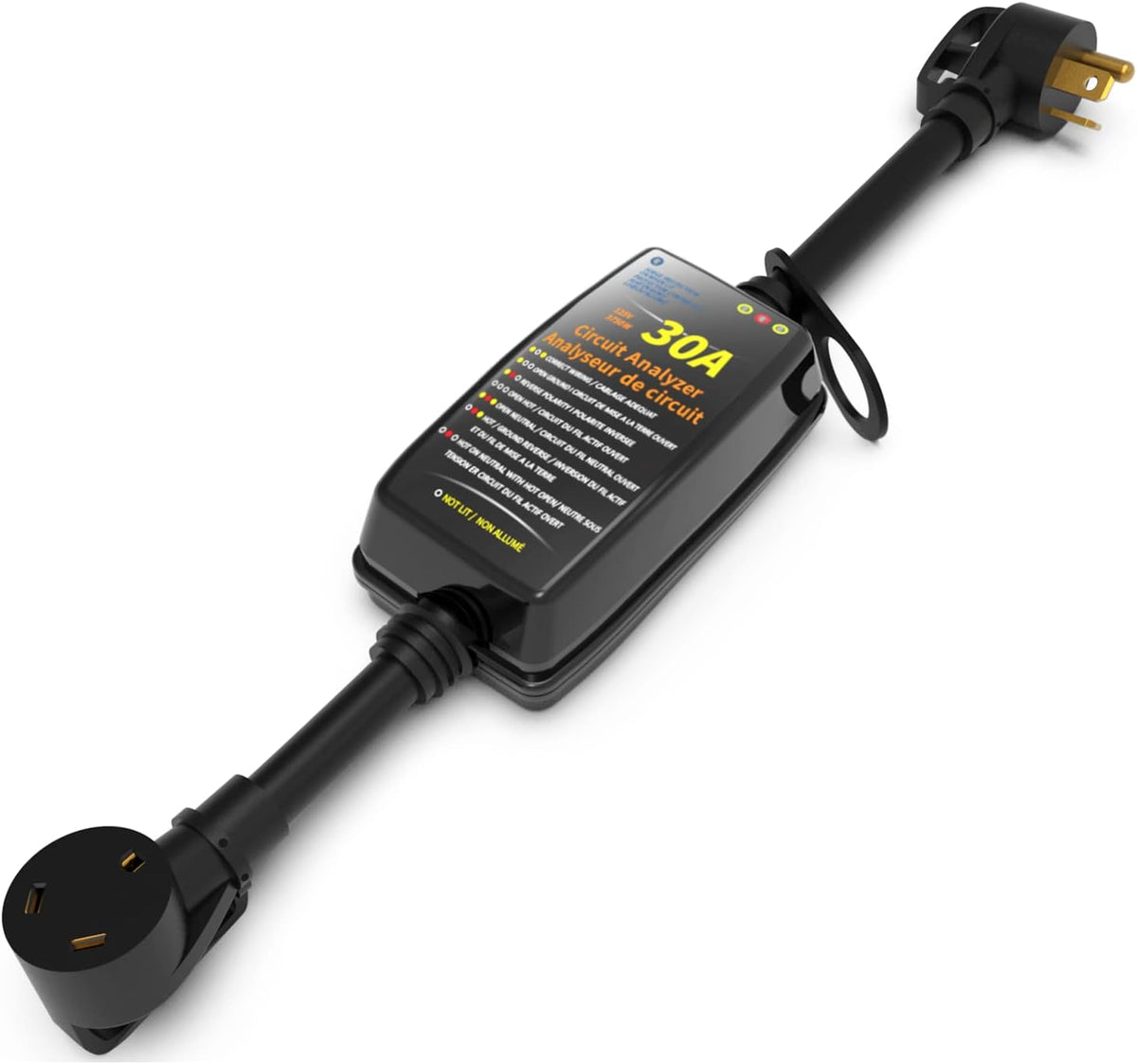 30 Amp RV Surge Protector with Waterproof Cover C899