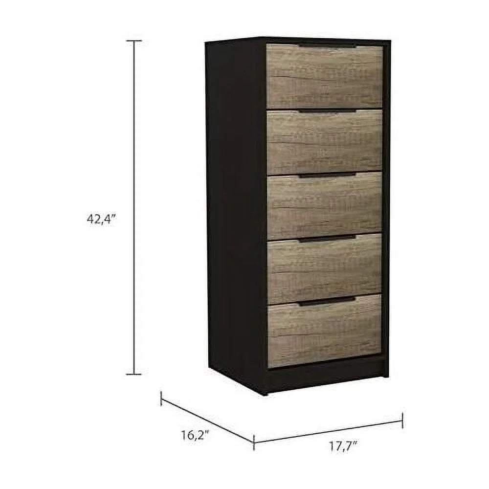 5 Drawer Wood Dresser K57470