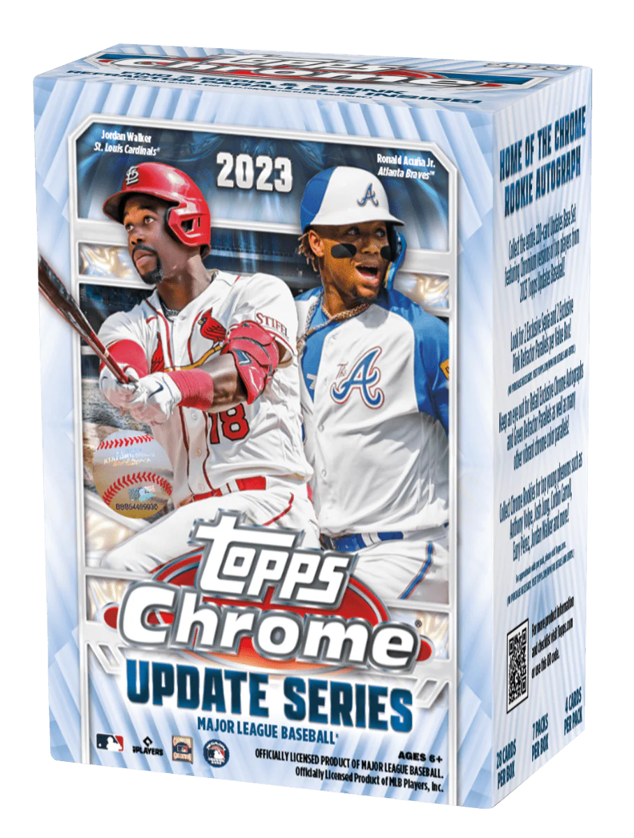 Topps Chrome Updates Baseball Blaster Box Trading Cards W978