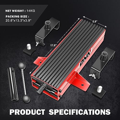 Motorcycle Lift Table 1000lbs Capacity Black W93035