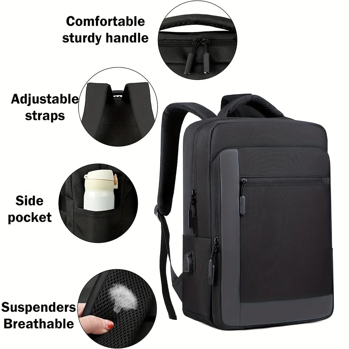40L Waterproof Lightweight Laptop Backpack Y977