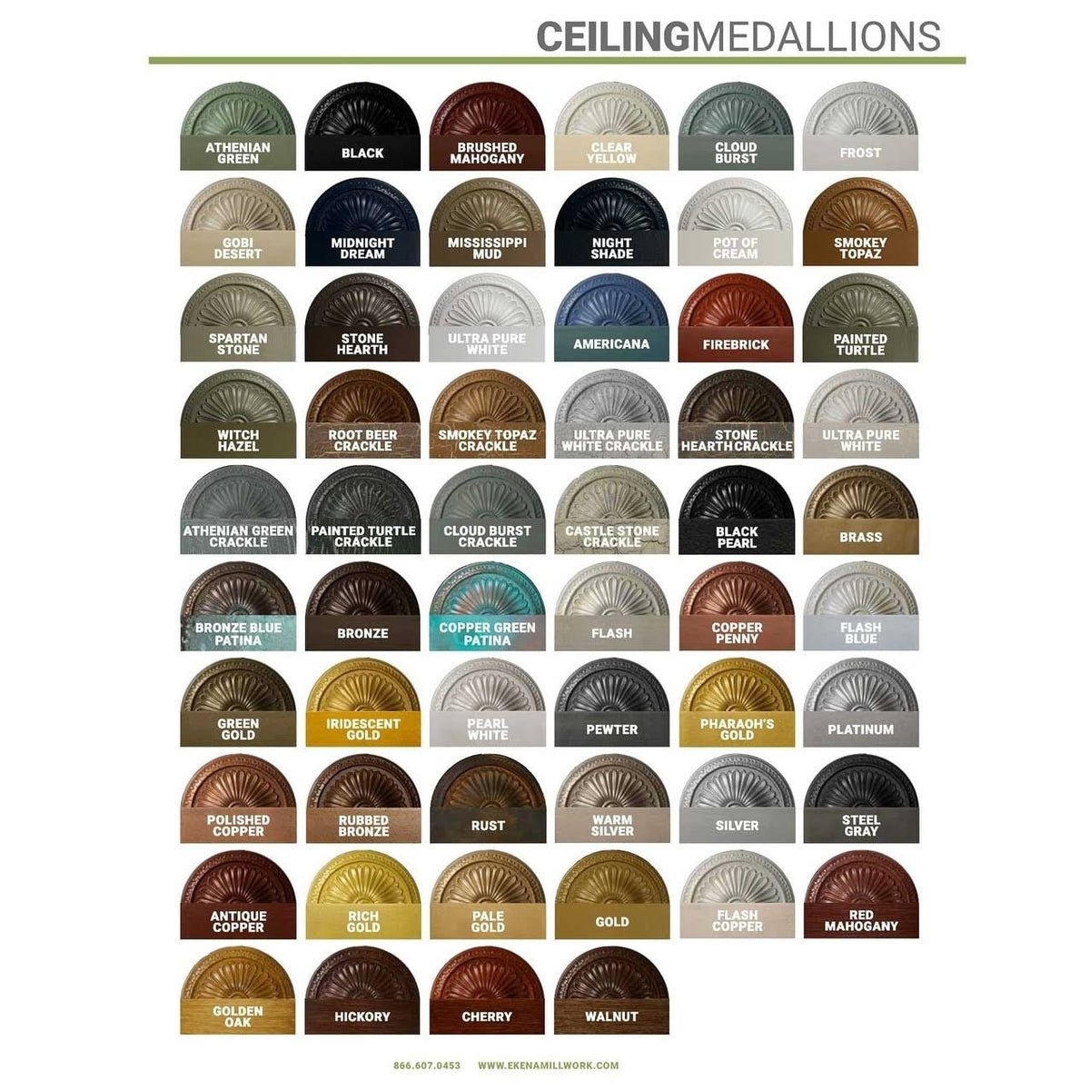 Palmetto Ceiling Medallion Z3229