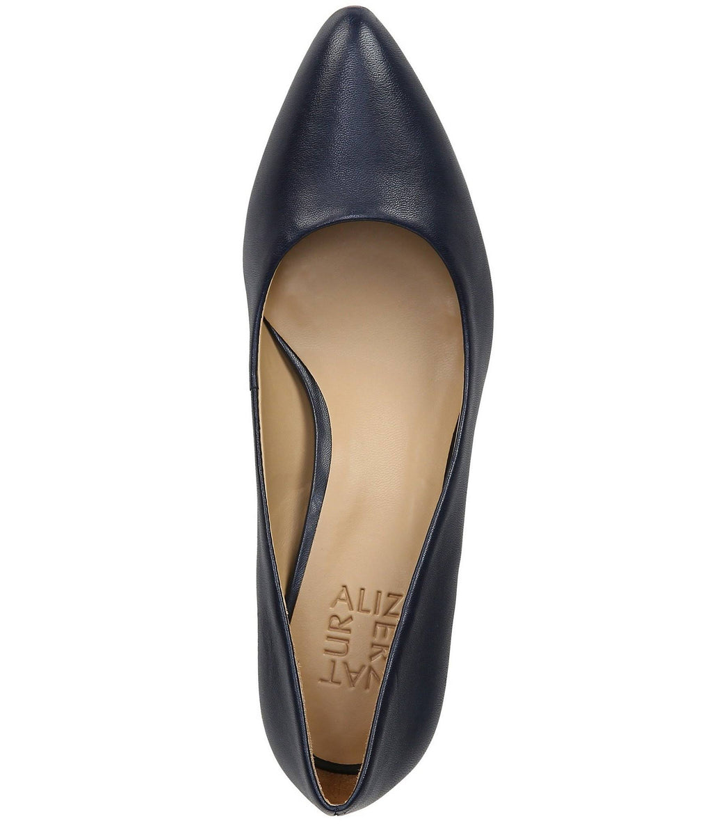 Nude Leather Pumps C497044