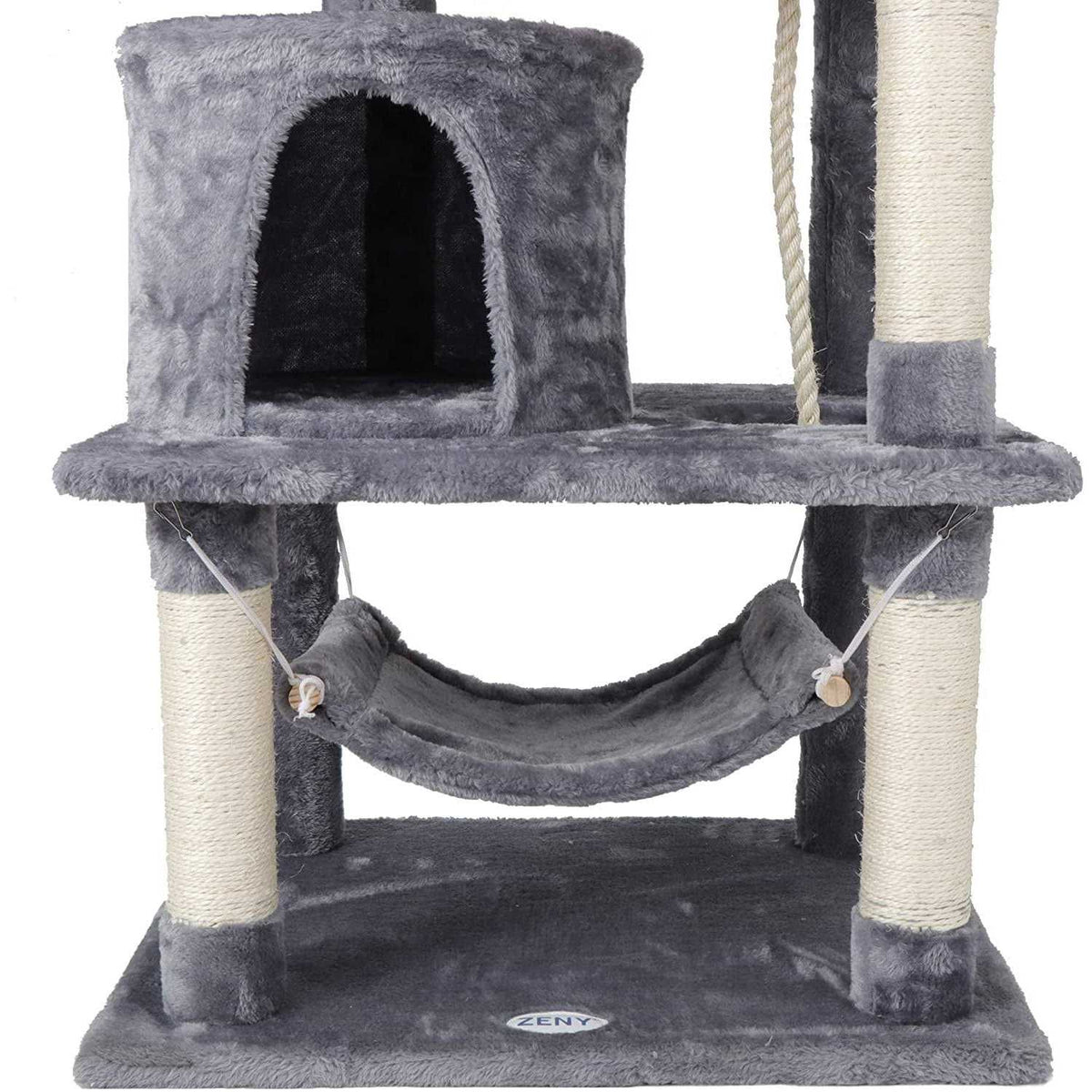 Cat Tree & Condo Scratching Post Tower Z43817