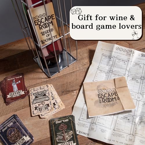 Wine Bottle Puzzle Box J5890