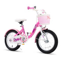 14 Inch Girls Kids Bike with Basket Training Wheels E942290