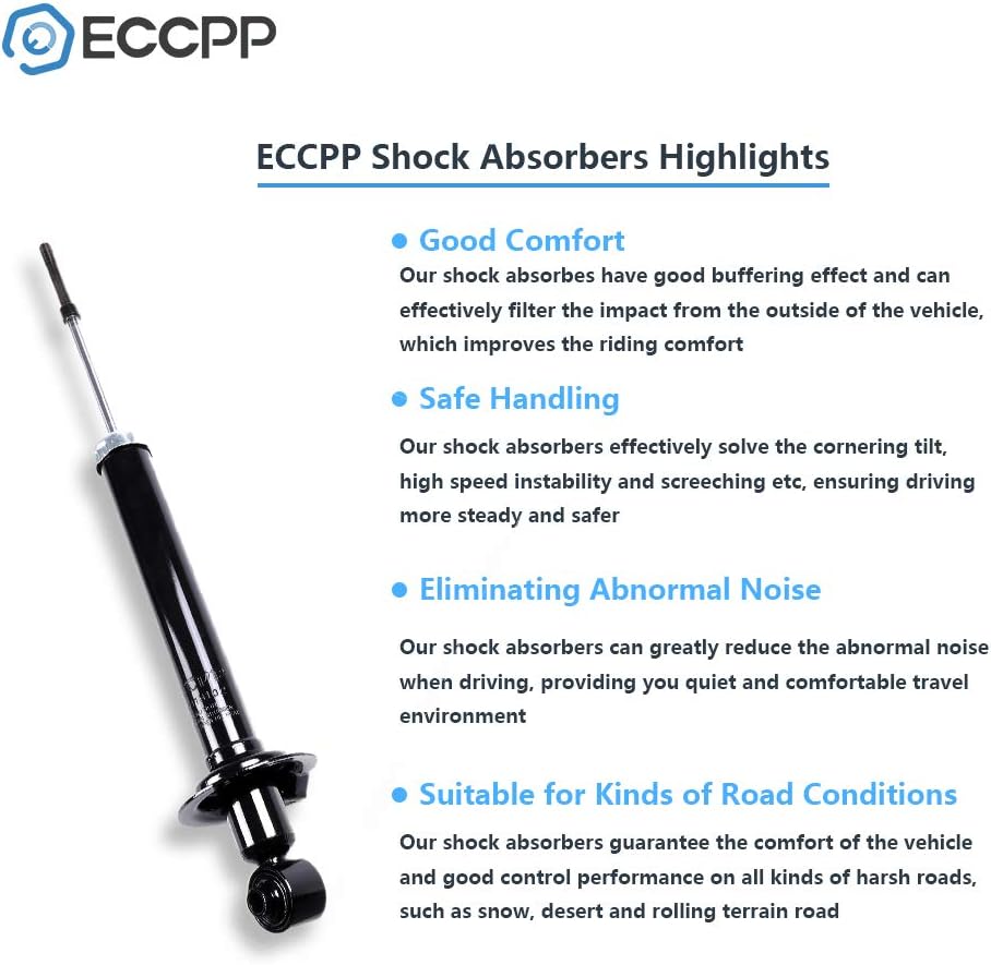 Rear Shocks Absorbers Set (2 pcs) S640