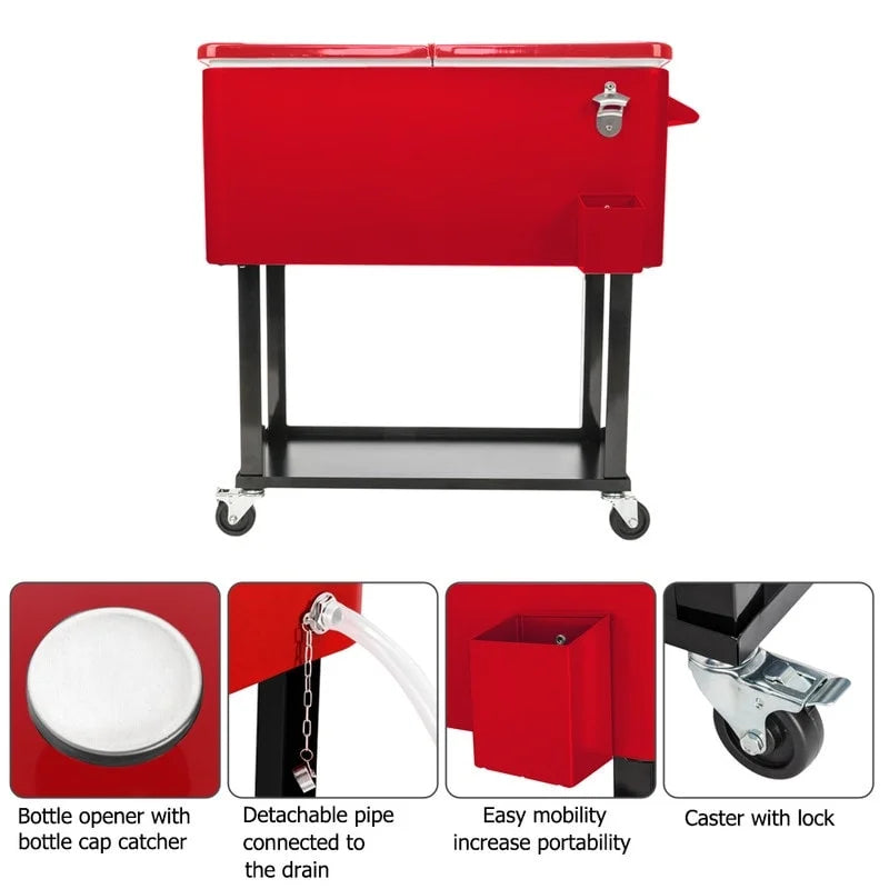 80Qt Red Freezer Incubator K2935