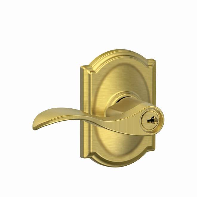 Lifetime Brass Keyed Entry Lever Lock V6207