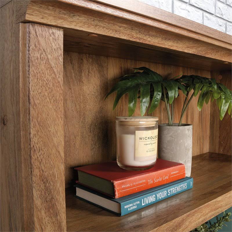 Sindoori Mango Beige 3-Shelf 2-Door Tall Wood Bookcase M52784