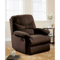 Chocolate Microfiber Recliner S269
