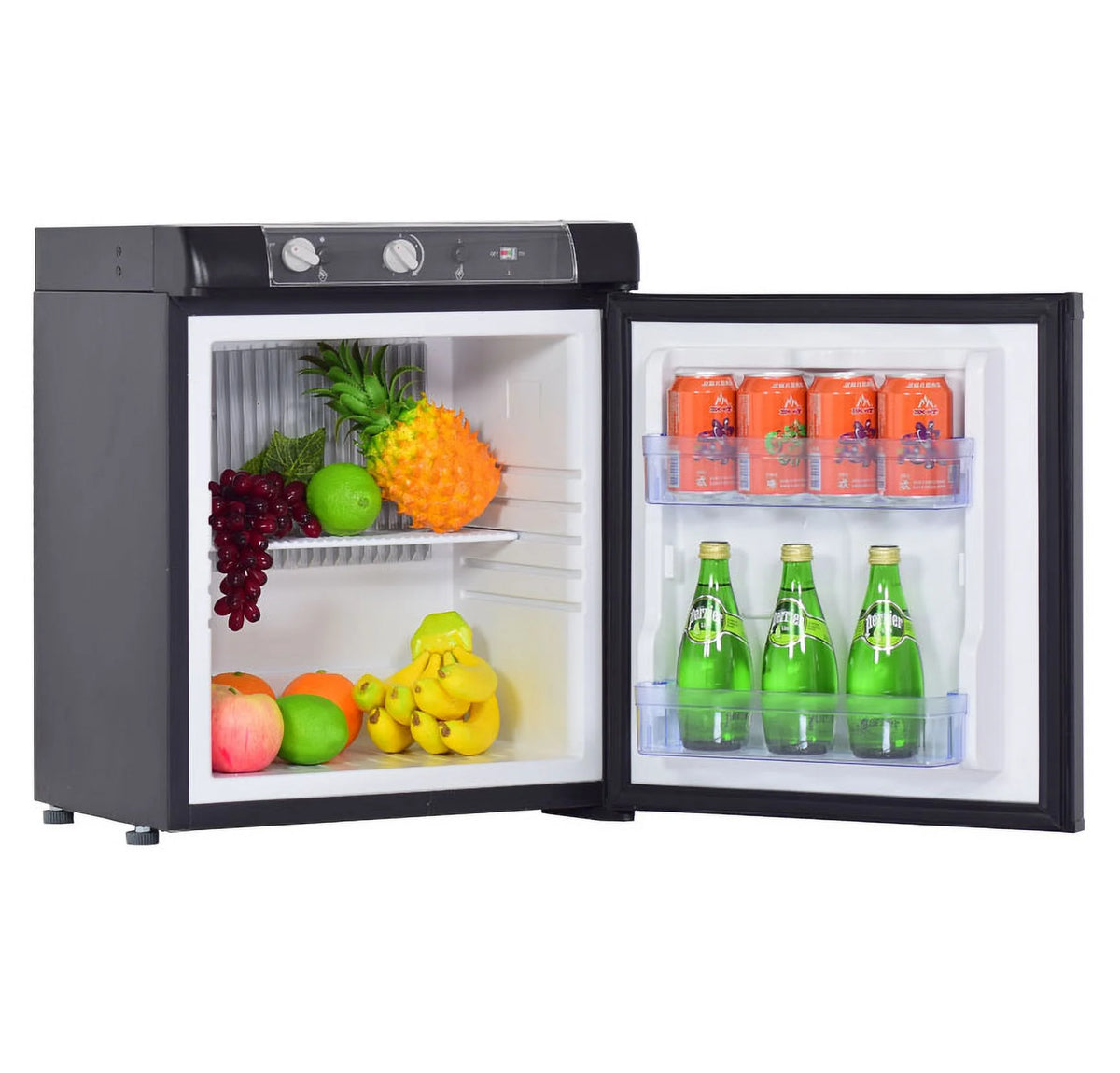 3 Way Propane RV Refrigerator 1.4 Cu.ft Compact Camper Fridge I863
