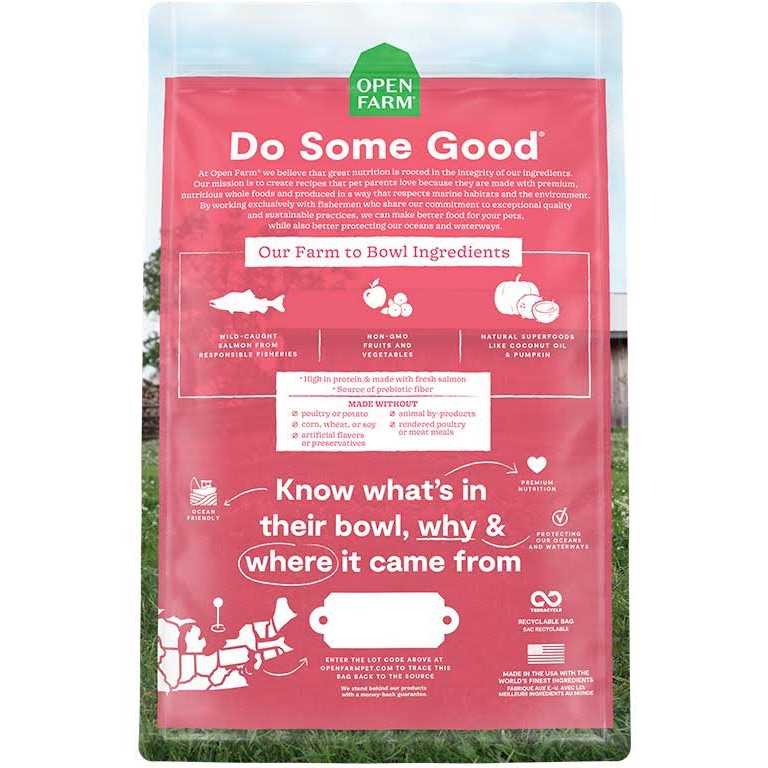 Wild-Caught Salmon Grain-Free Dry Cat Food V199