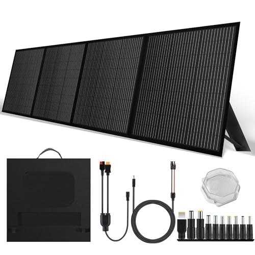 100 Watt 12V Foldable Solar Panel with Adjustable Kickstands J1219