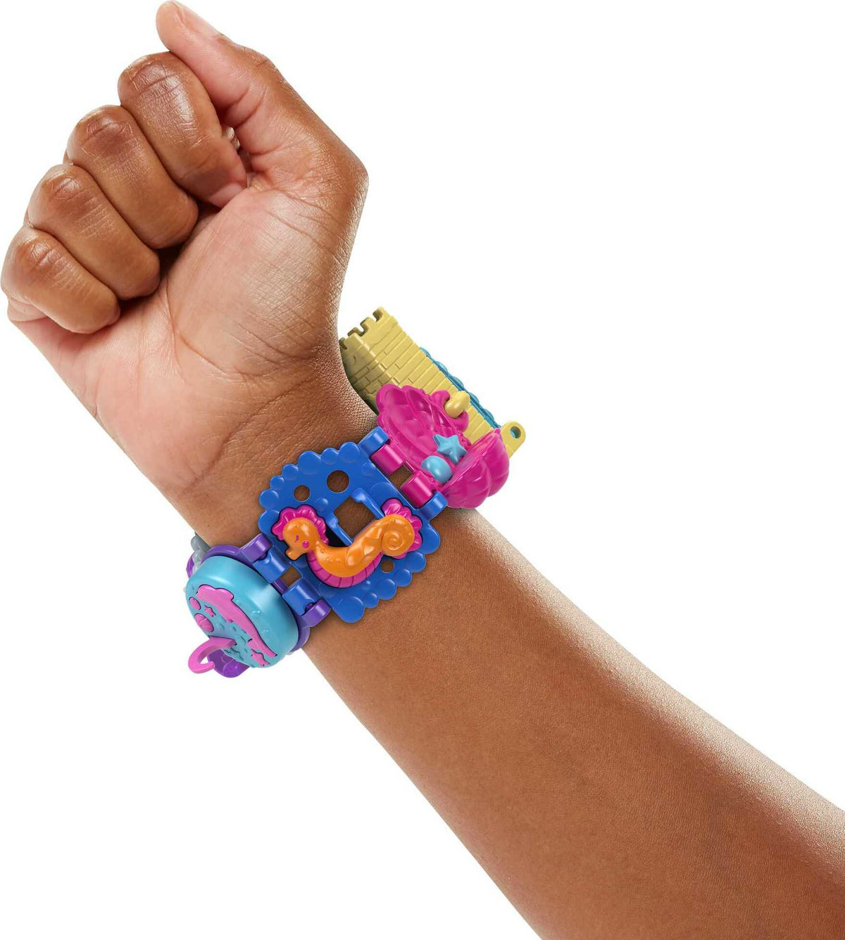 Bracelet Treasures Wearables with Snap-Together Sections and Micro Doll X942