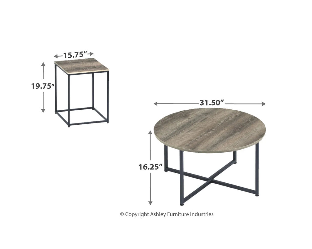 Two-tone Table (Set of 3) Y836