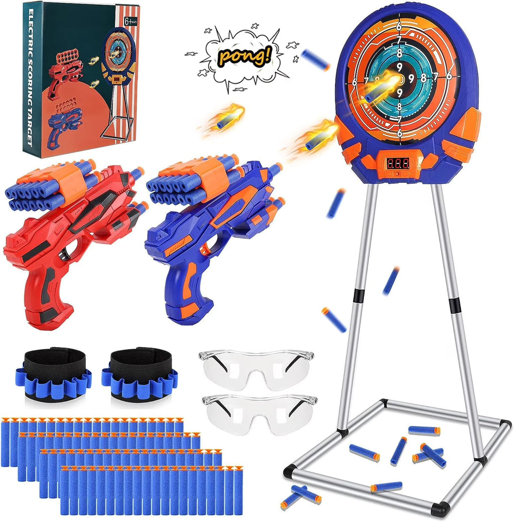 Electronic Scoring Shooting Target for Toy Guns and Foam Darts Z957