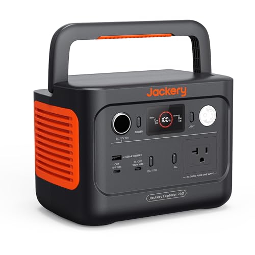 256Wh LiFePO4 Solar Generator with 40W Solar Panel I1566