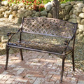 Cast Aluminum Garden Bench R493421