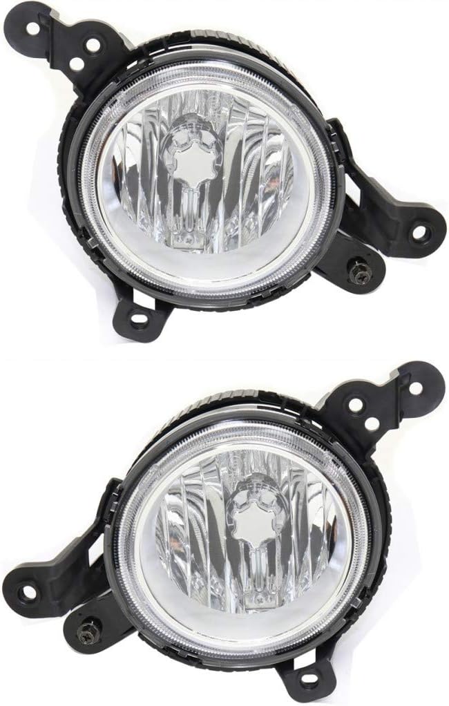 Fog Light Assembly Driver Side with Bulbs D35318