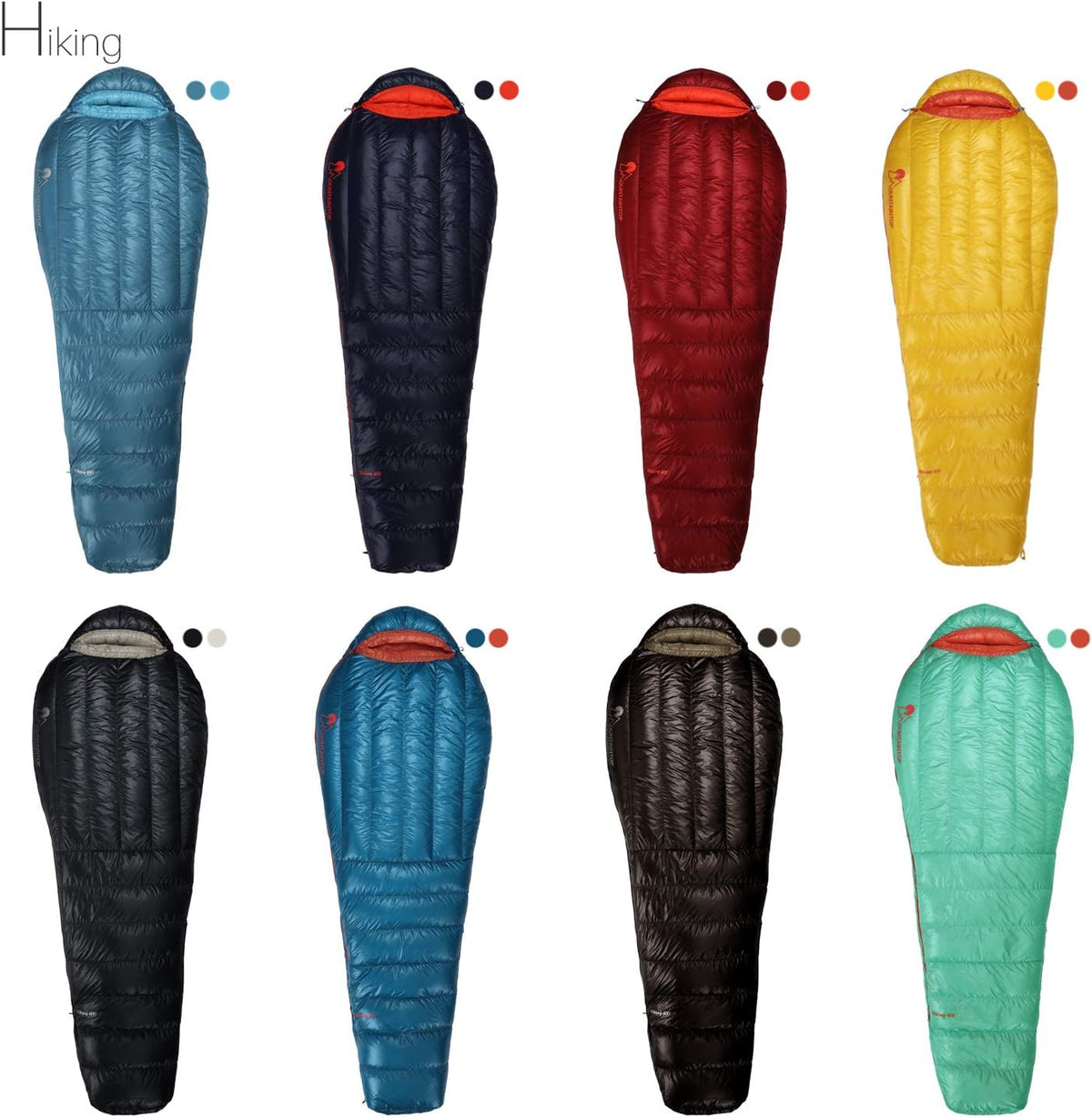 650 Fill Power Duck Down Mummy Sleeping Bag T342154