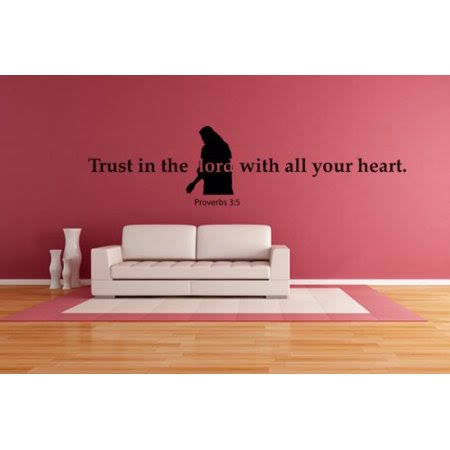 Proverbs 3:5 Wall Decal U3388