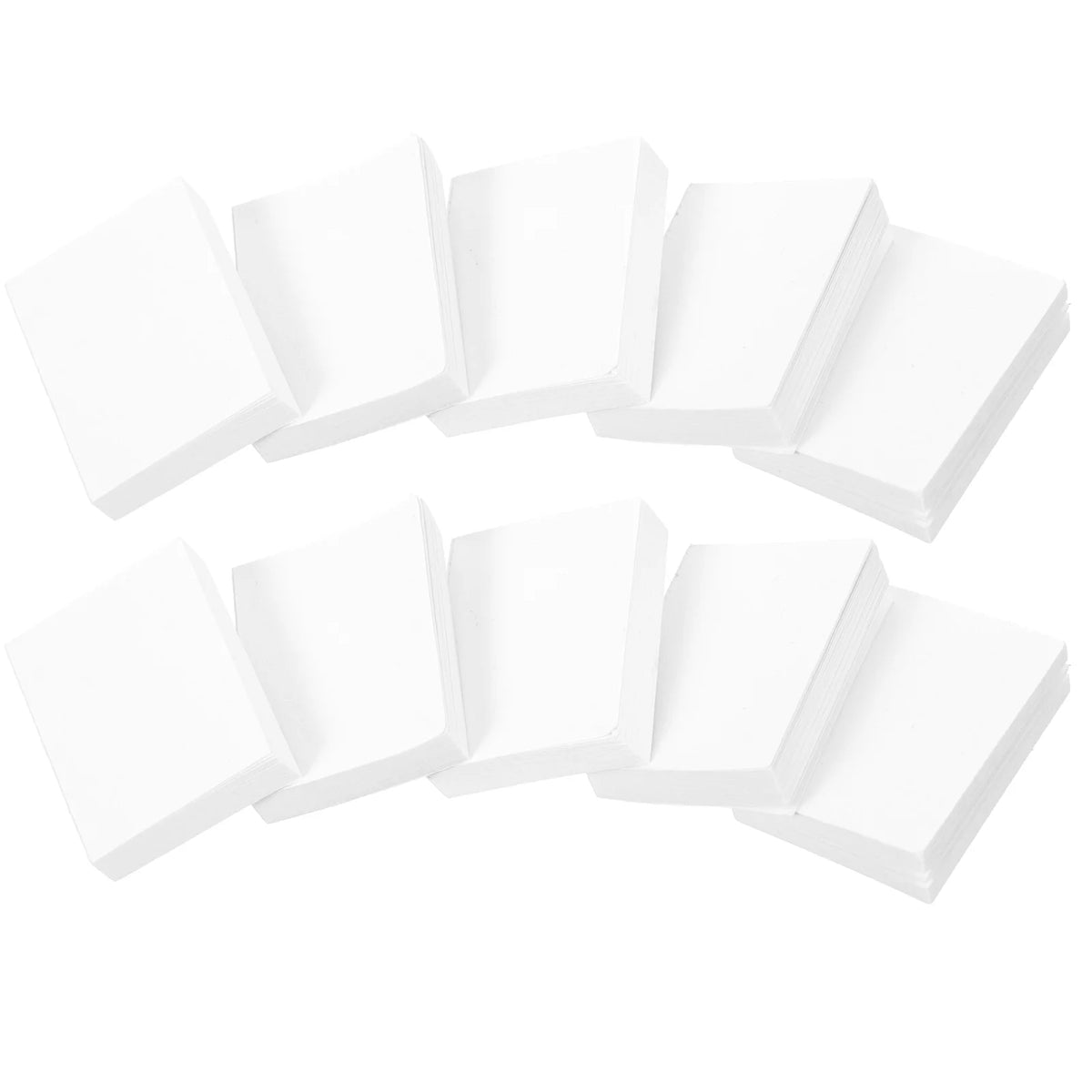 20pcs Doll House Mini Books Blank Paintable Models Prop A57060