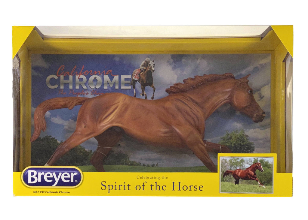 Traditional California Chrome Horse Toy Model J467