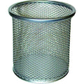 Silver Metal Desk Top Pen & Pencil Holder, Pack of 48 P8059