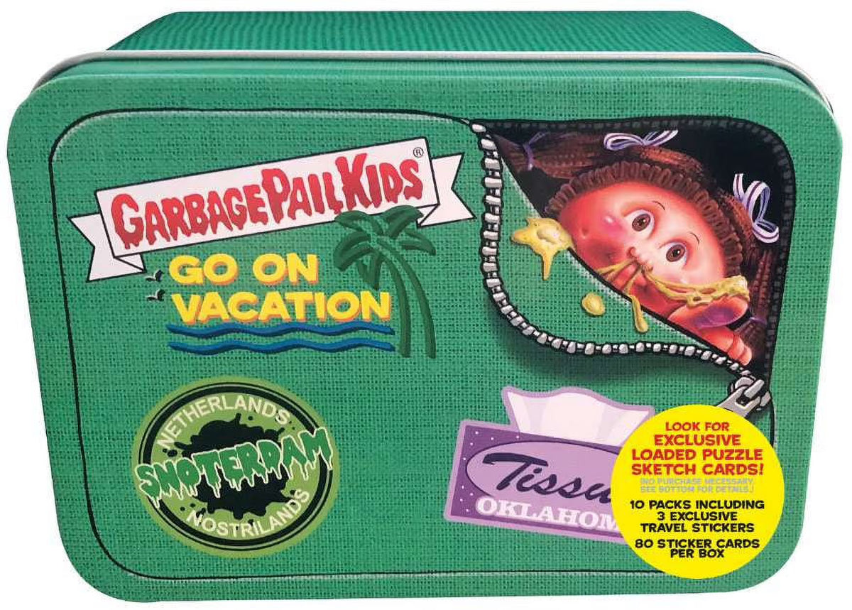 Green Trading Card Tin U958