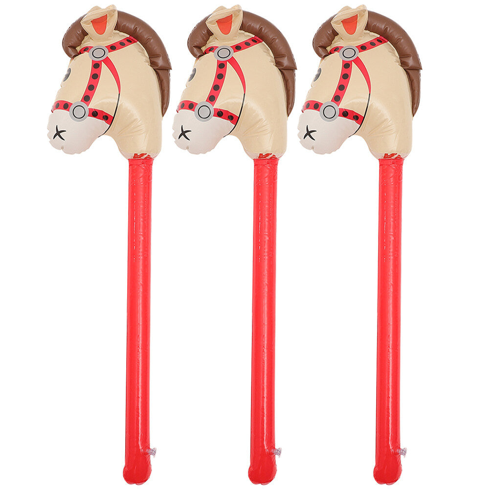 Inflatable Hammer 3Pcs Inflatable Stick Toys Sports Toys Kids Cheering Props A35092