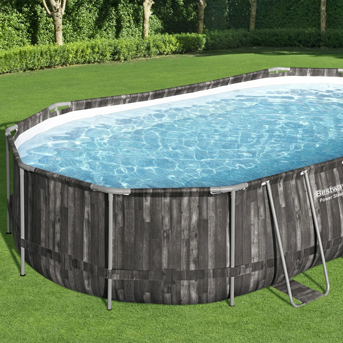 16x10x3.5 Foot Above Ground Swimming Pool Set with Pump W2229
