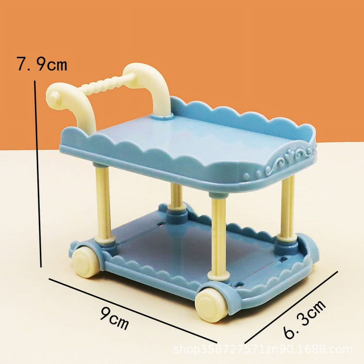 Miniature Kitchen Cart Dollies F133