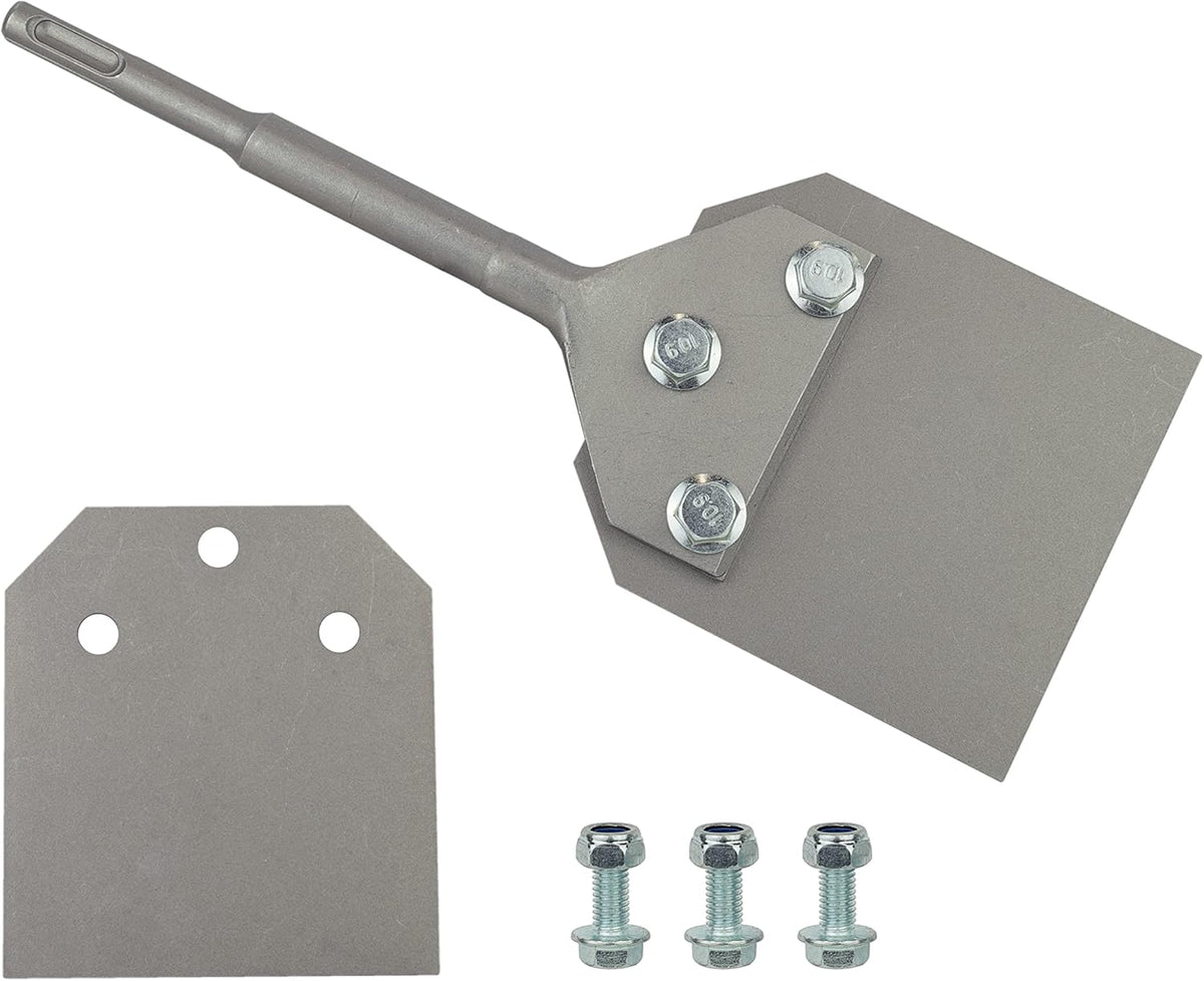 4 Inch SDS Plus Floor Scraper Tool Kit with Extra Blade and Bolts S21953