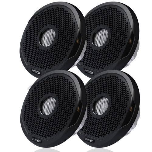 2-Way Speakers with White and Gray Grills B744