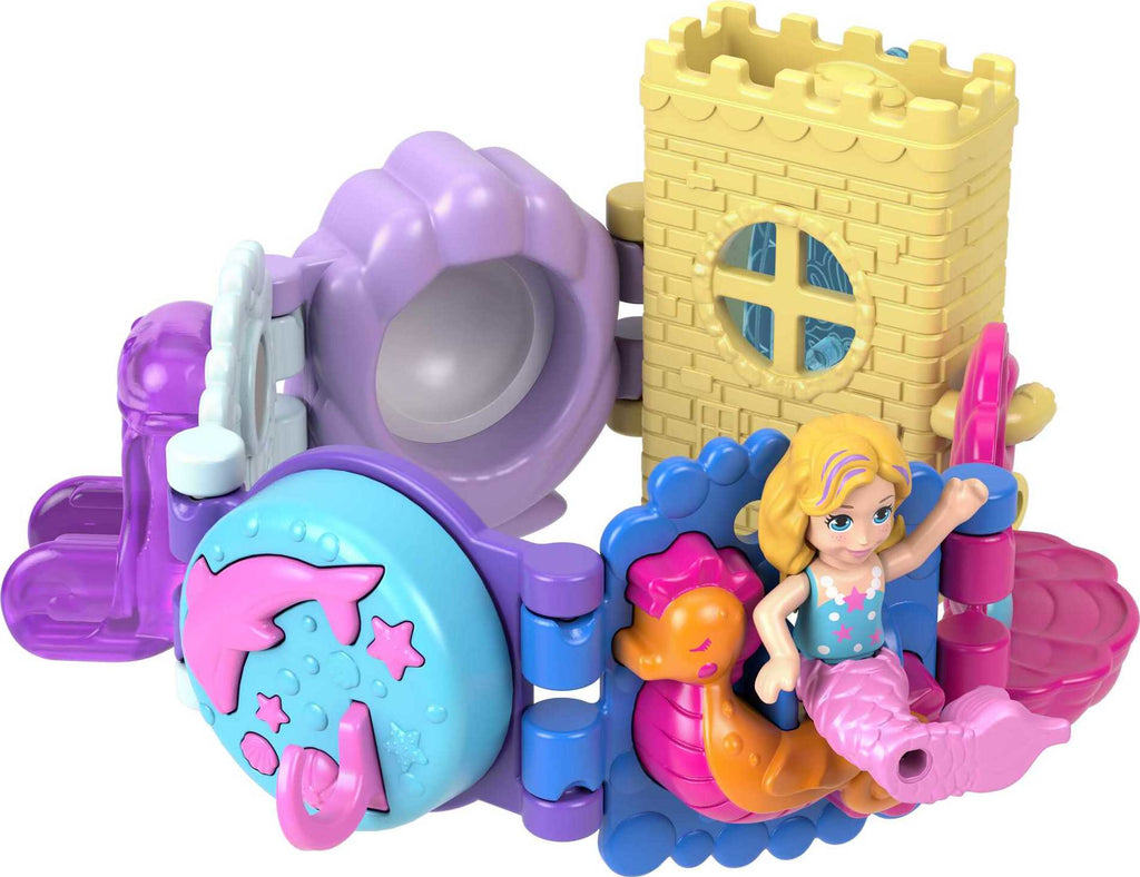 Bracelet Treasures Wearables with Snap-Together Sections and Micro Doll X942