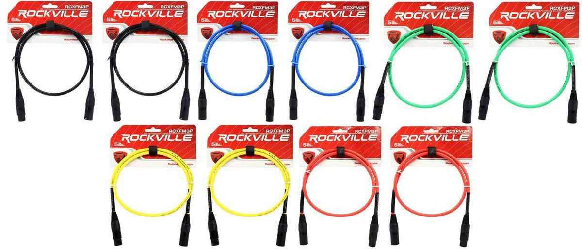3' Female to Male XLR Mic Cable X995