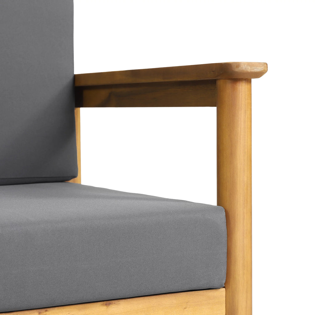 Acacia Wood 4 Seater Chat Set P152
