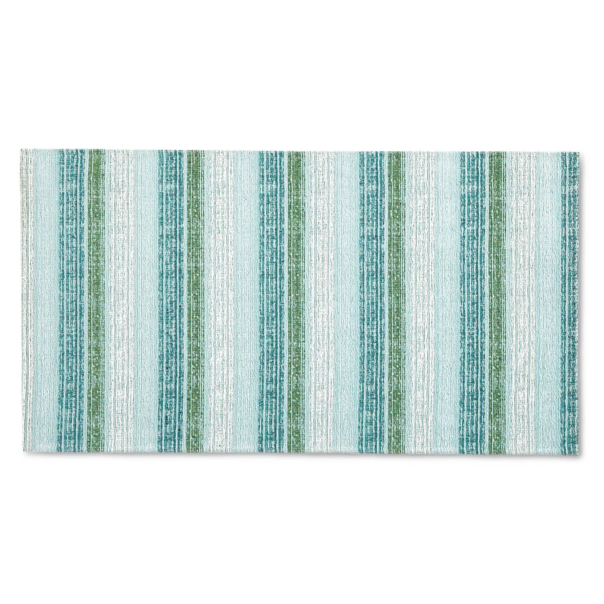 Mint Green/White 20"x36" Kitchen Mat Z217