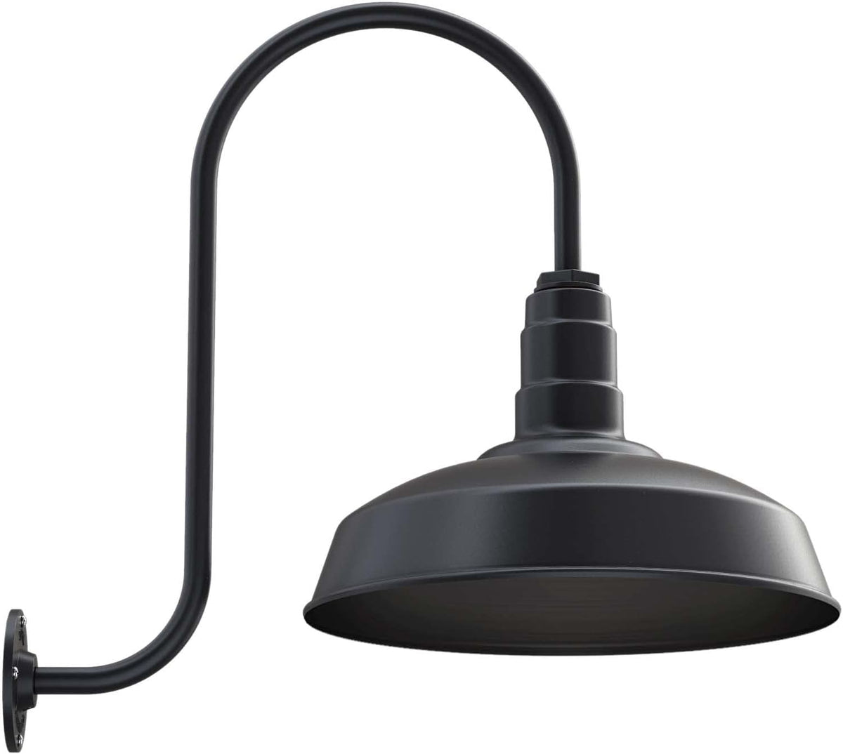 16 Dome 23 Gooseneck Galvanized Outdoor Wall Mounted Barn Light H418587