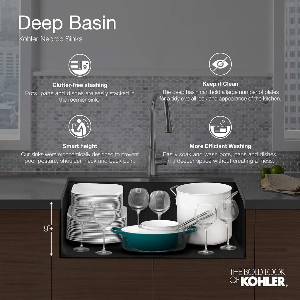 Matte Black 36 Minimum Base Cabinet Width L67418