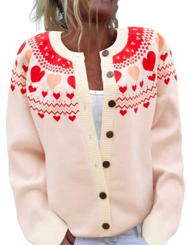Long Sleeve Button Knit Cardigan Sweater F7450
