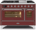 Burgundy Dual Fuel Natural Gas Range B54749