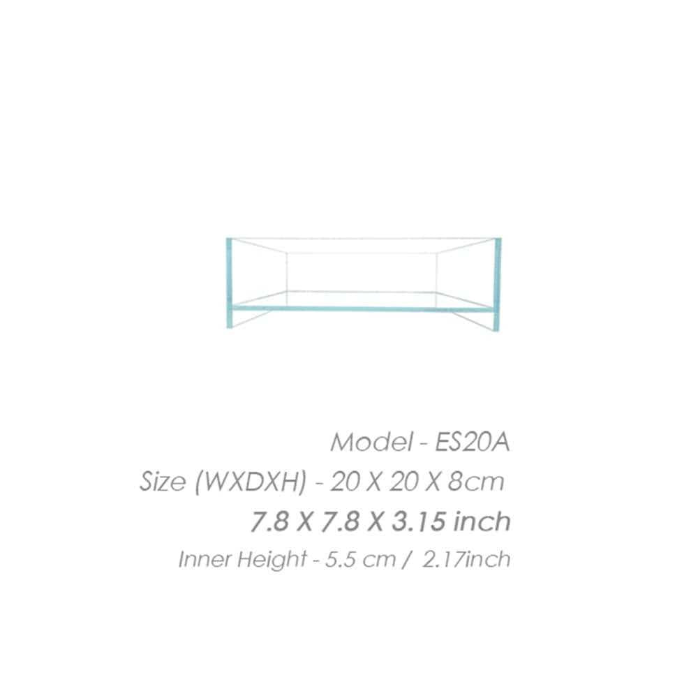 Nano Shallow Rimless Low-iron Glass Aquarium D744641
