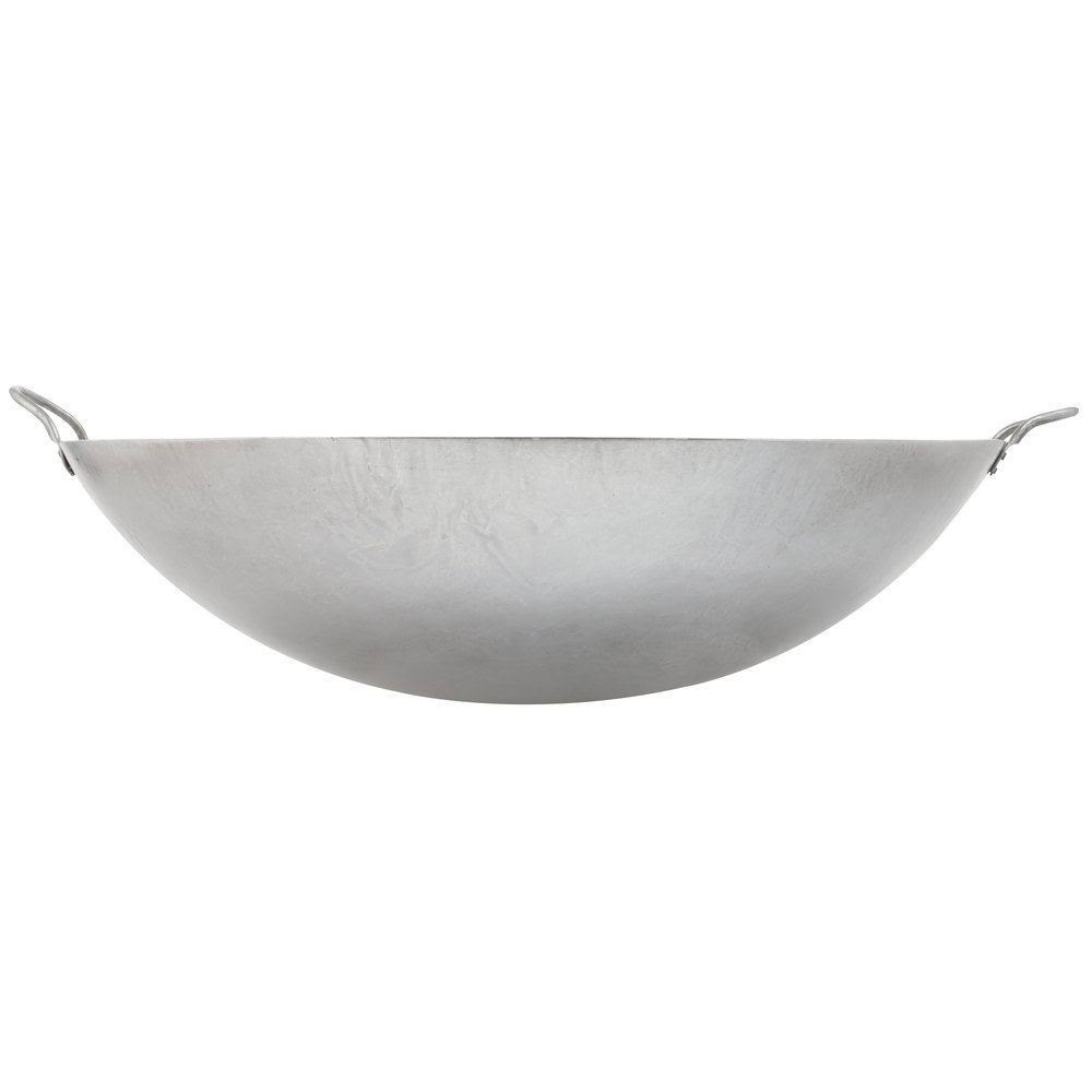 24 inch Steel Cantonese Style Wok S627